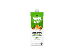 PAMPA VIDA – Leche de almendras sin azucar x 1 litro ORIGINAL