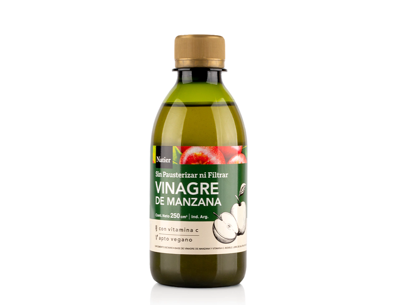 VINAGRE DE MANZANA + VITAMINA C - 250cm3