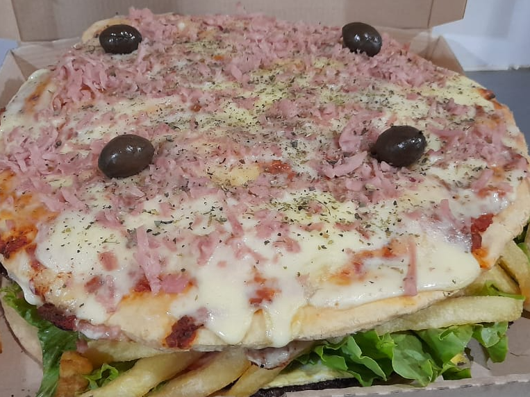 hambur-pizza con papas (cod 231)