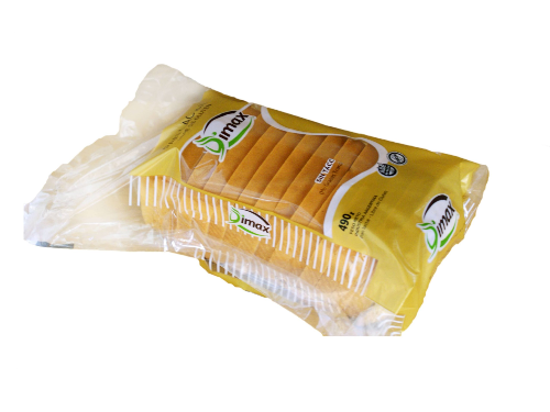 PAN FETEADO X 490 GRS. SIN TACC DIMAX