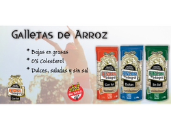 DISCOS DE ARROZ X 100 GRS. RINCON INTEGRAL