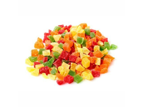 ANANA GLASEADO EN CUBOS X 50 GRS.