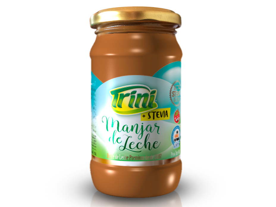 DULCE DE LECHE MANJAR CON STEVIA TRINI