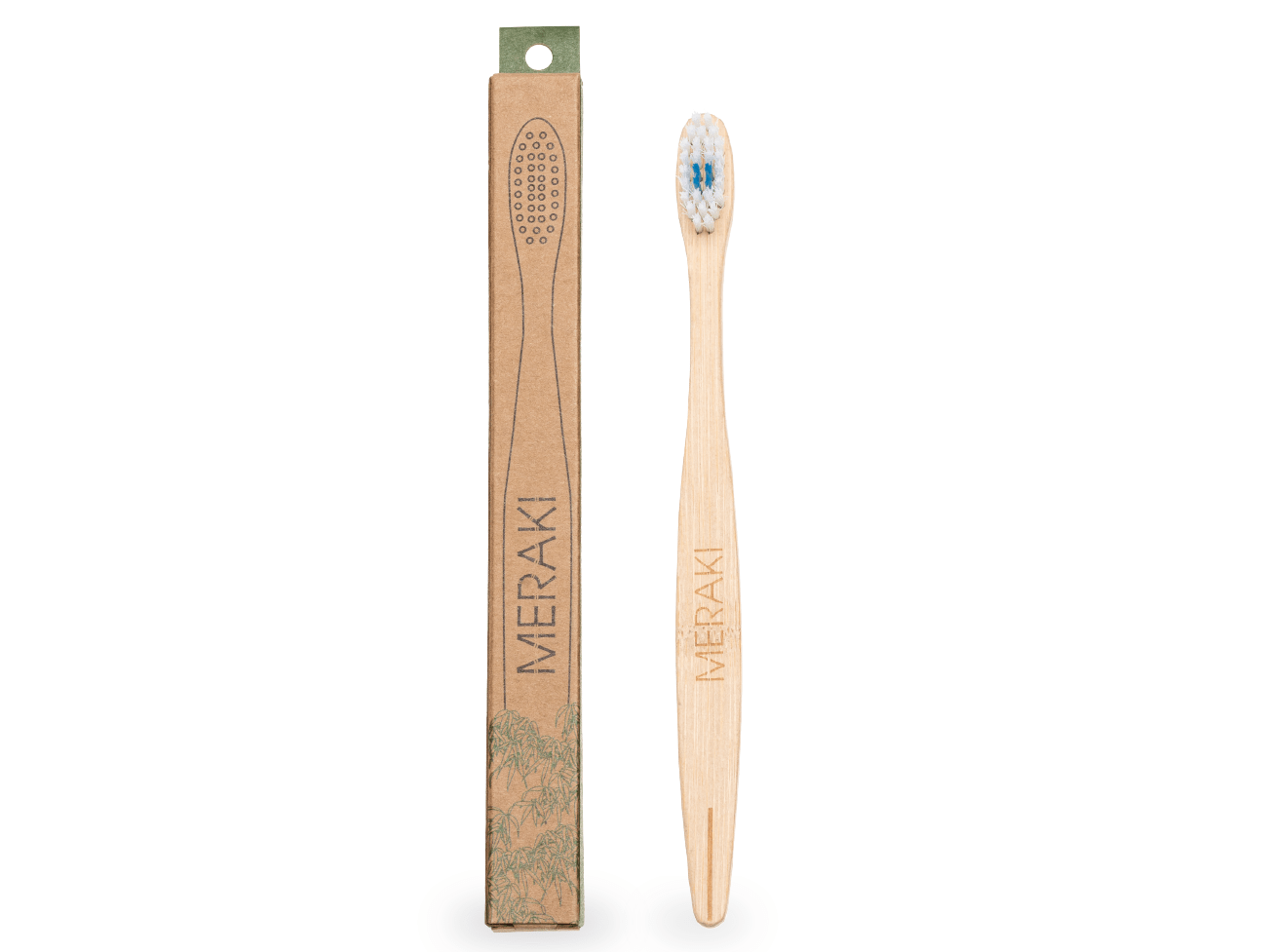 CEPILLO DE DIENTES DE BAMBÚ MERAKI de Coco Almacén Natural