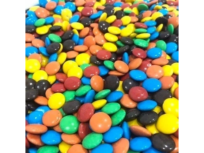 LENTEJAS DE CHOCOLATE CONFITADO