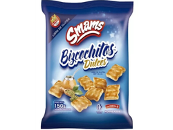 BIZCOCHITOS DULCES SMAMS X150GRS SIN TACC