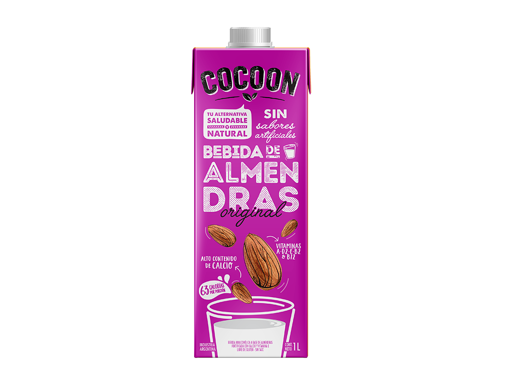 LECHE DE ALMENDRAS  COCOON 1L