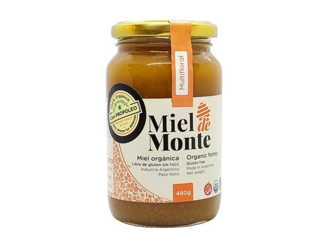 MIEL DE MONTE ORGANICA 480g