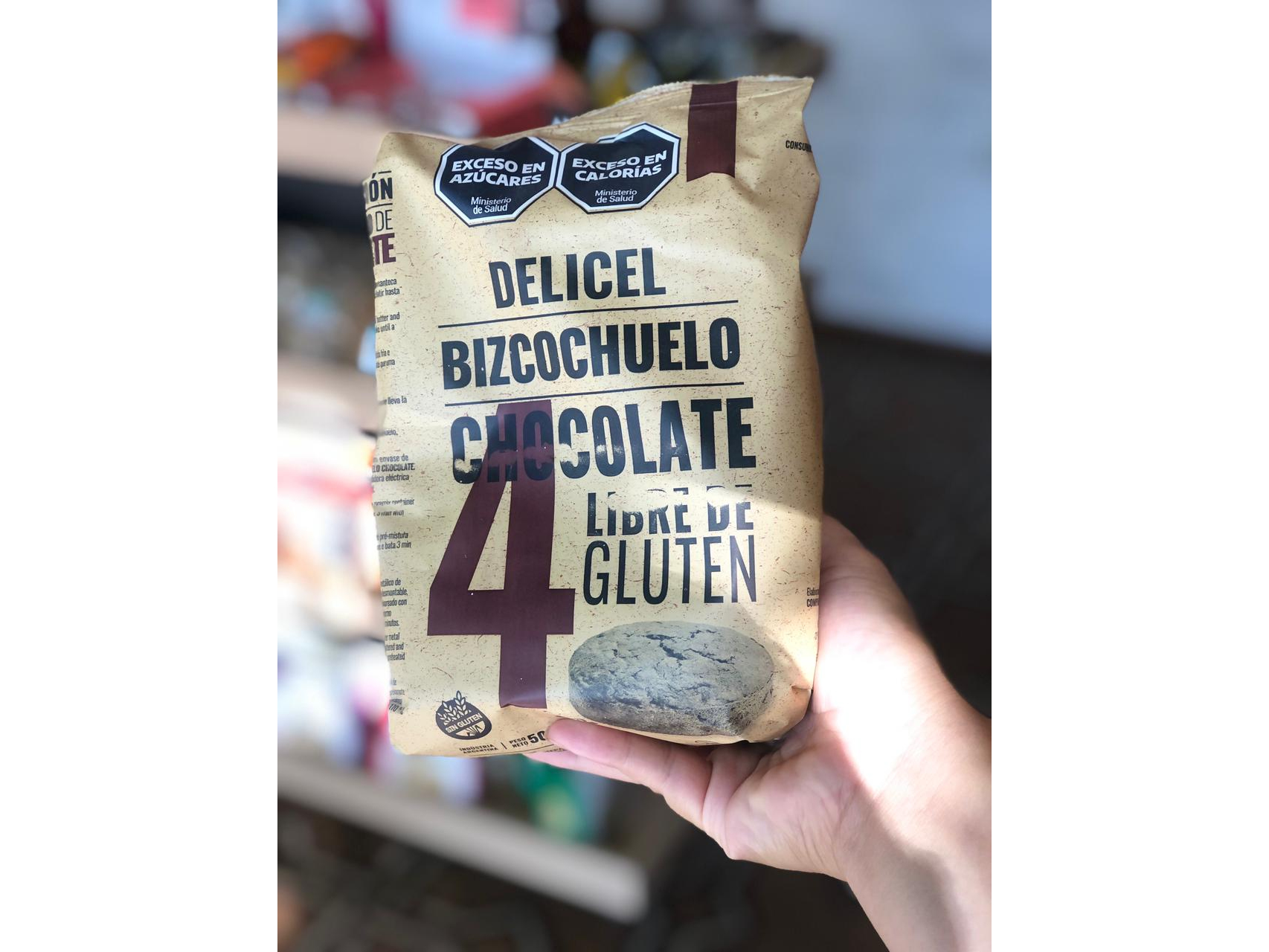 BIZCOCHUELO DE CHOCOLATE DELICEL
