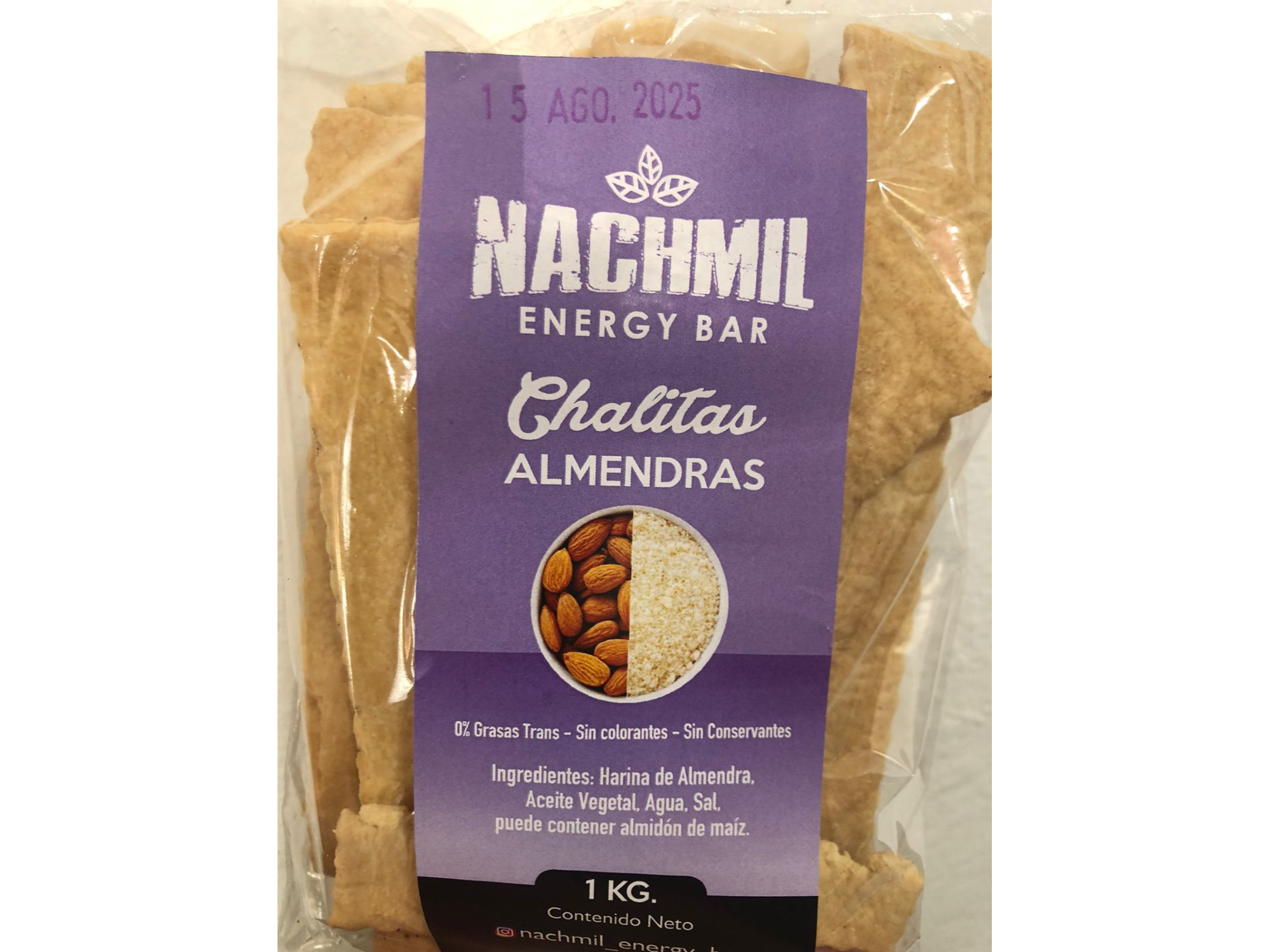 CHALITAS ALMENDRAS NACHMIL