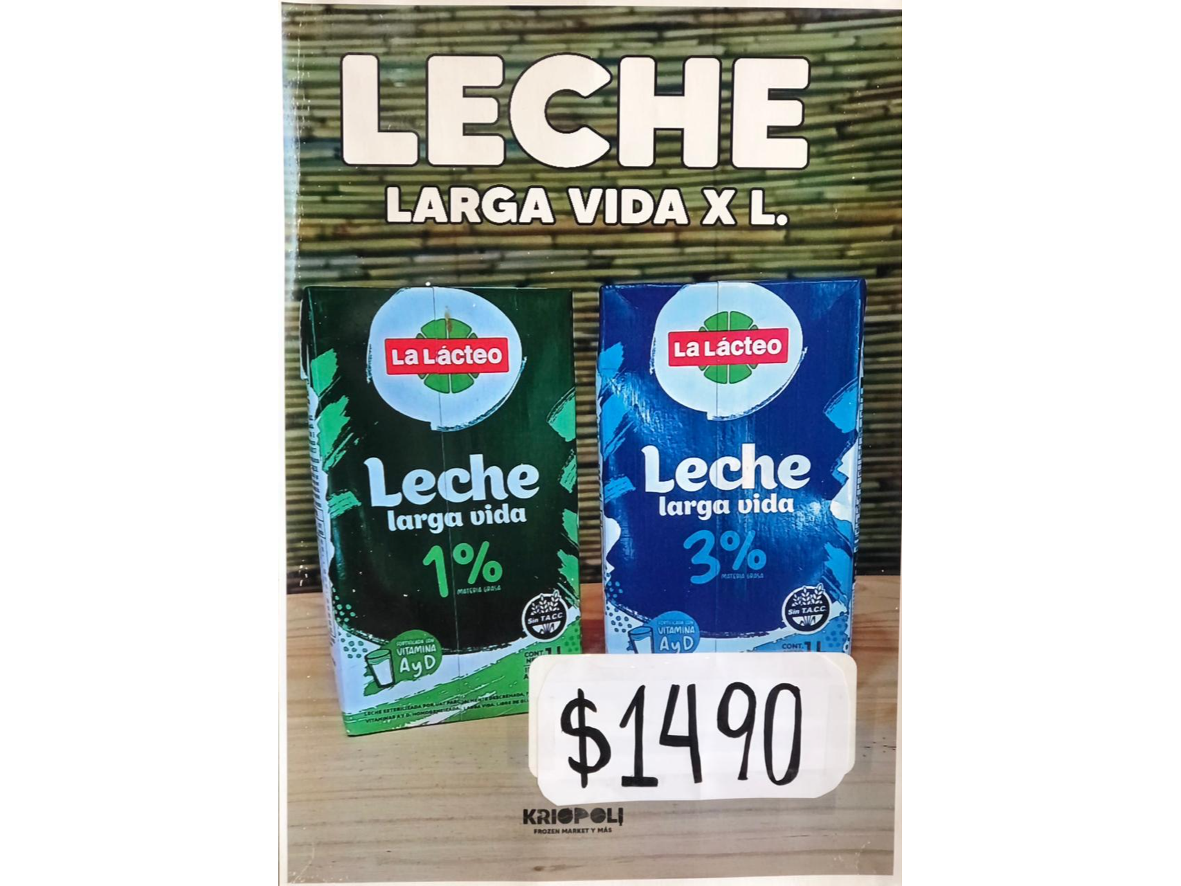 LECHE LA LACTEO