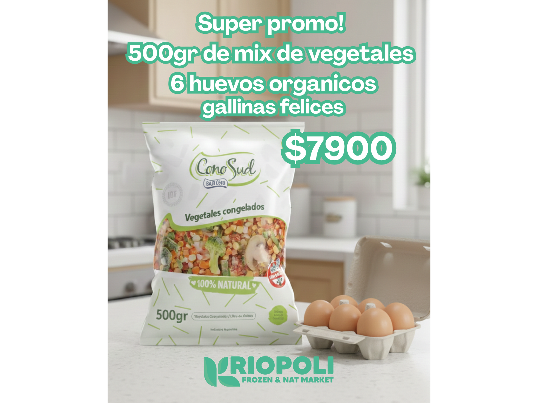 PROMO VEGETALES+HUEVOS