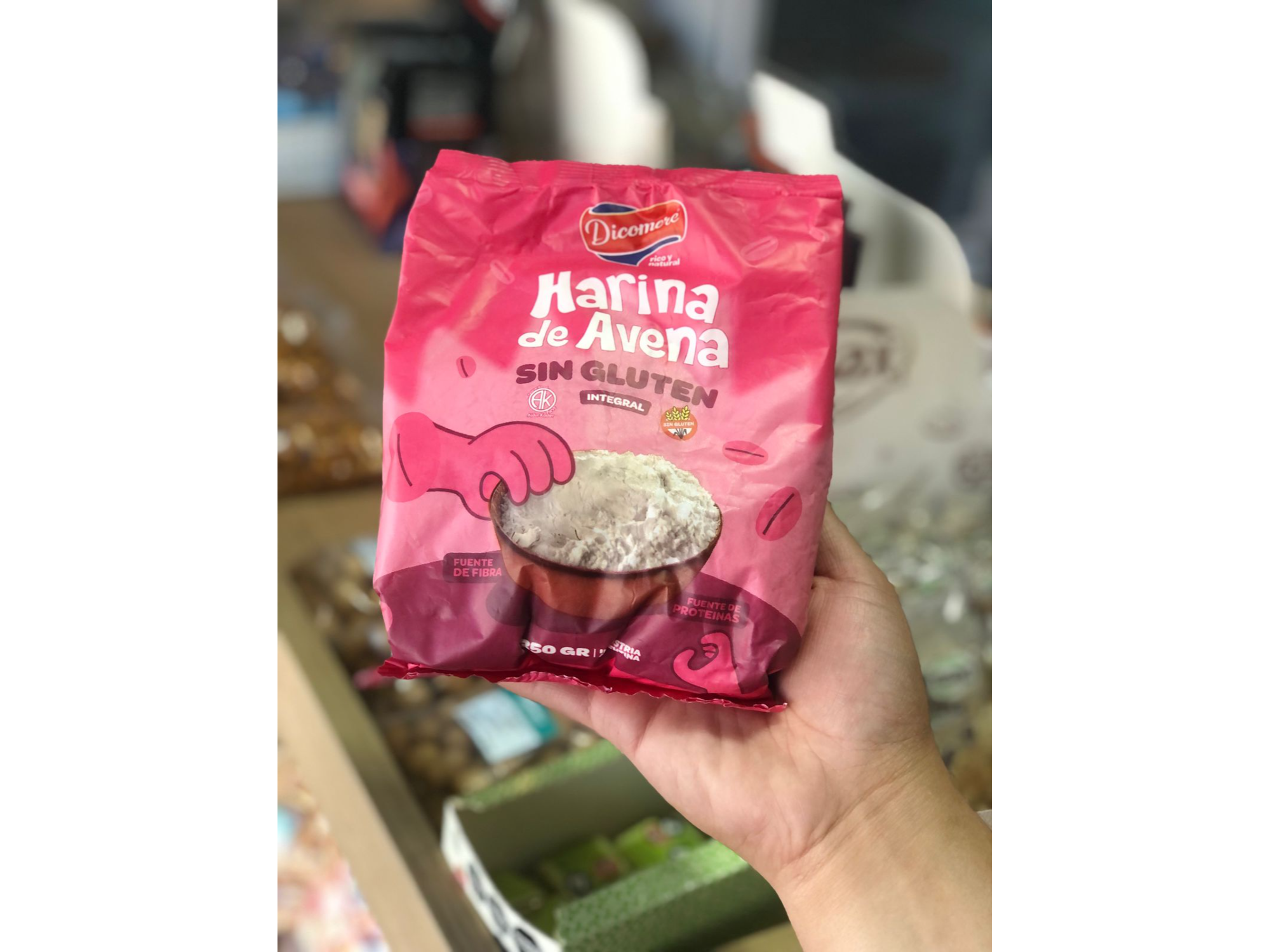 HARINA DE AVENA INTEGRAL SIN TACC