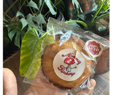 COOKIE NY KETO CON DULCE DE LECHE