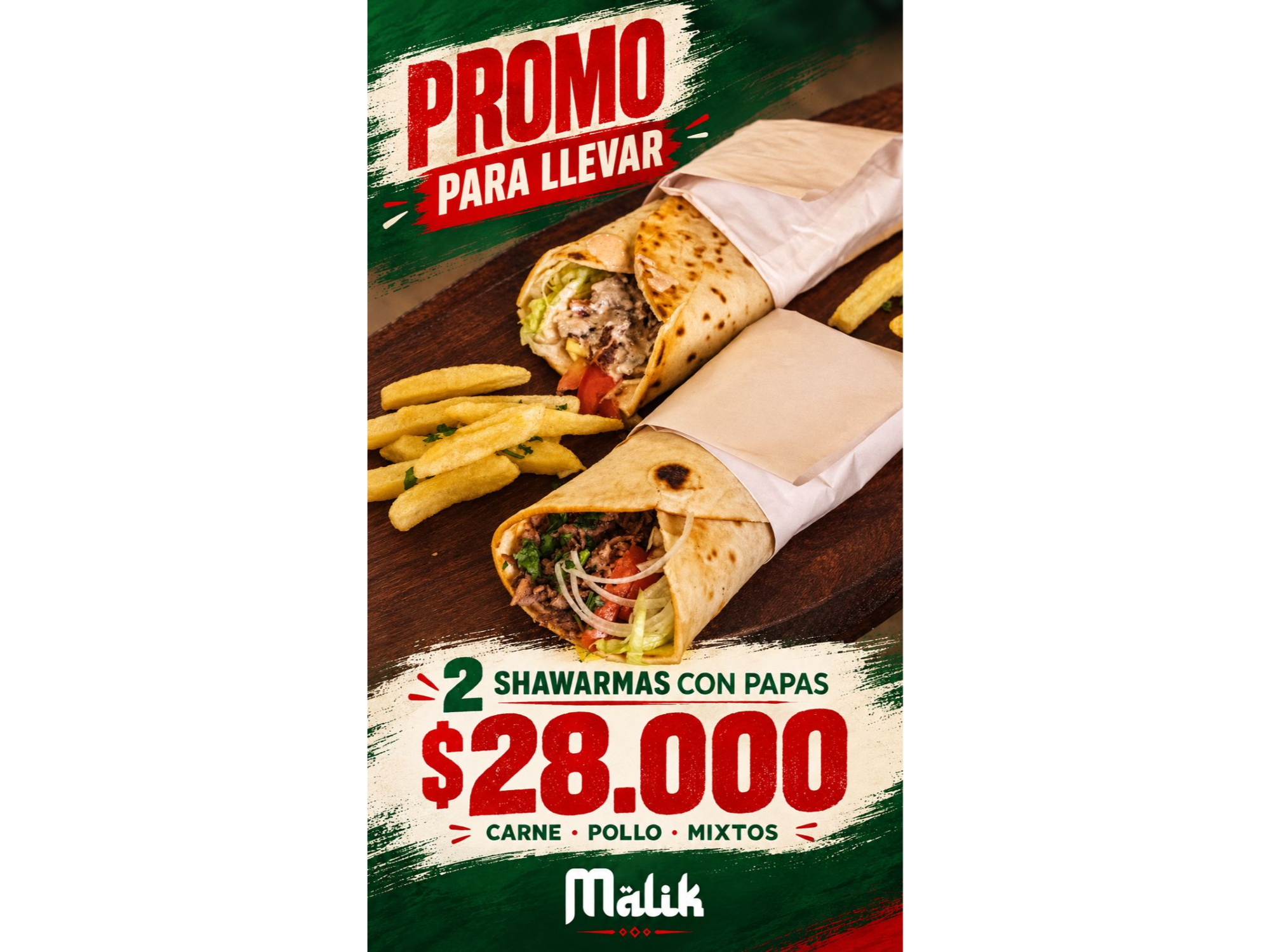 PROMO 2 SHAWARMAS