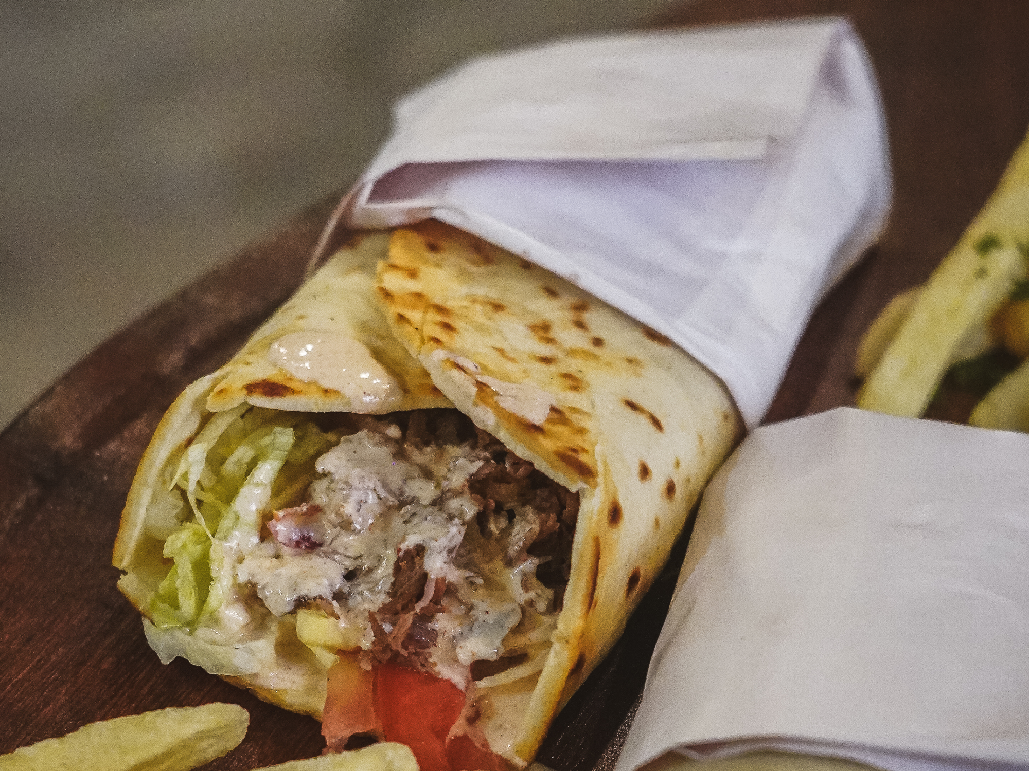 Shawarma de carne