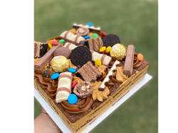 Chocotorta cuadrada candy