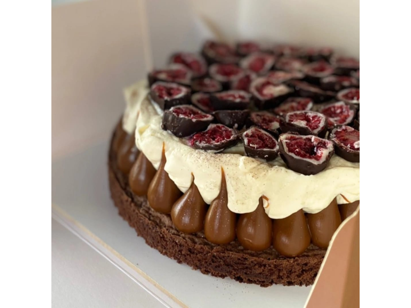 Torta brownie con FRANUI