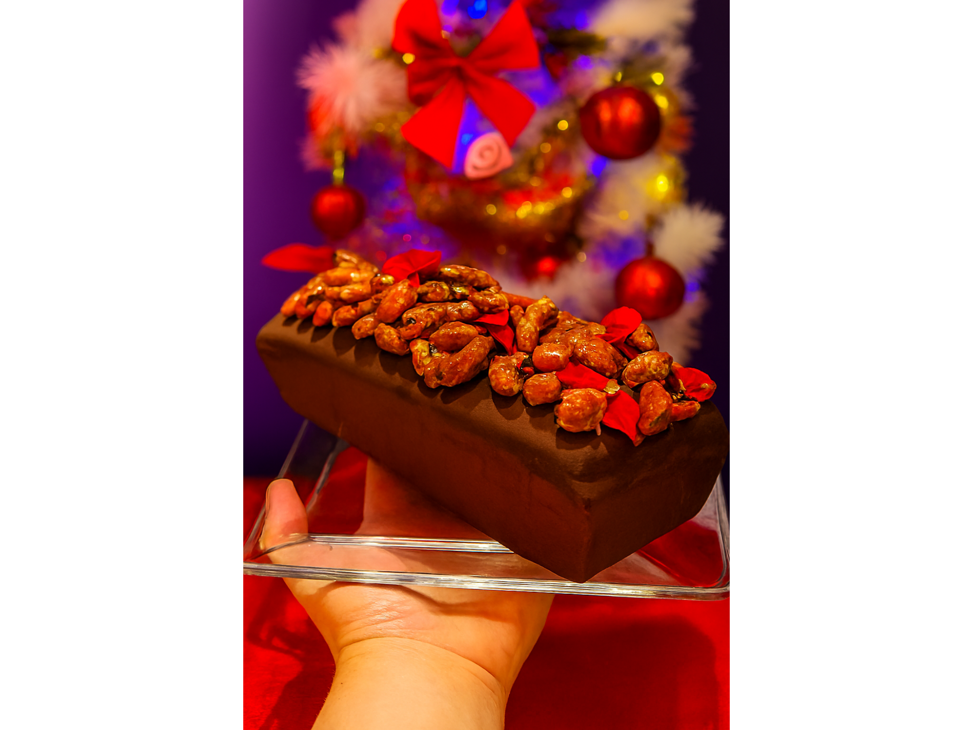 Budin de chocolate relleno de Nutella 🩷