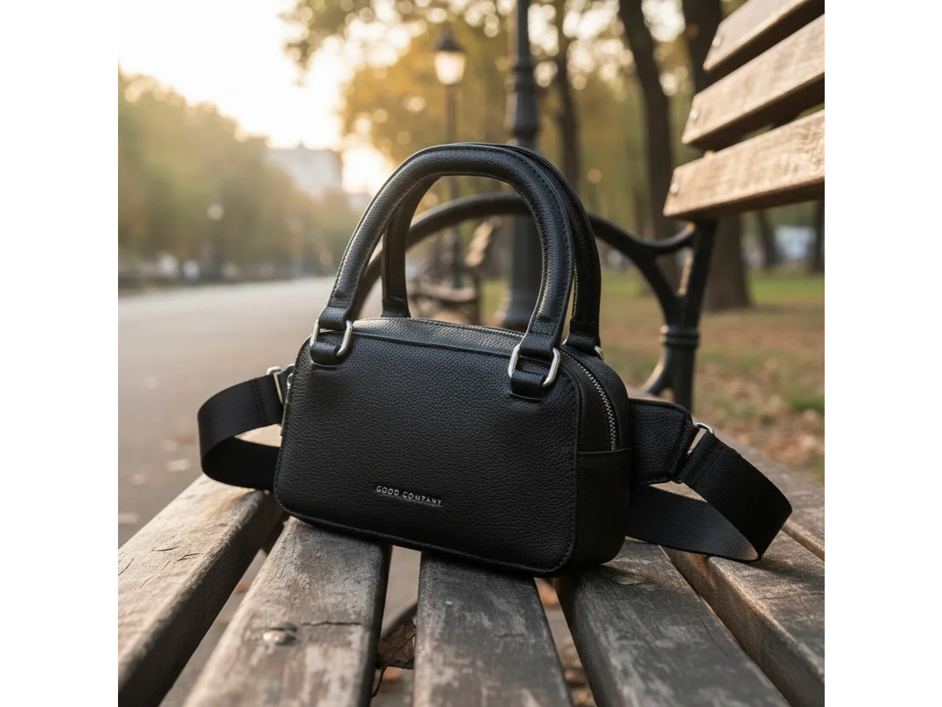 Riñonera Cartera Estilo Clasico Con Manijas. Art 8070