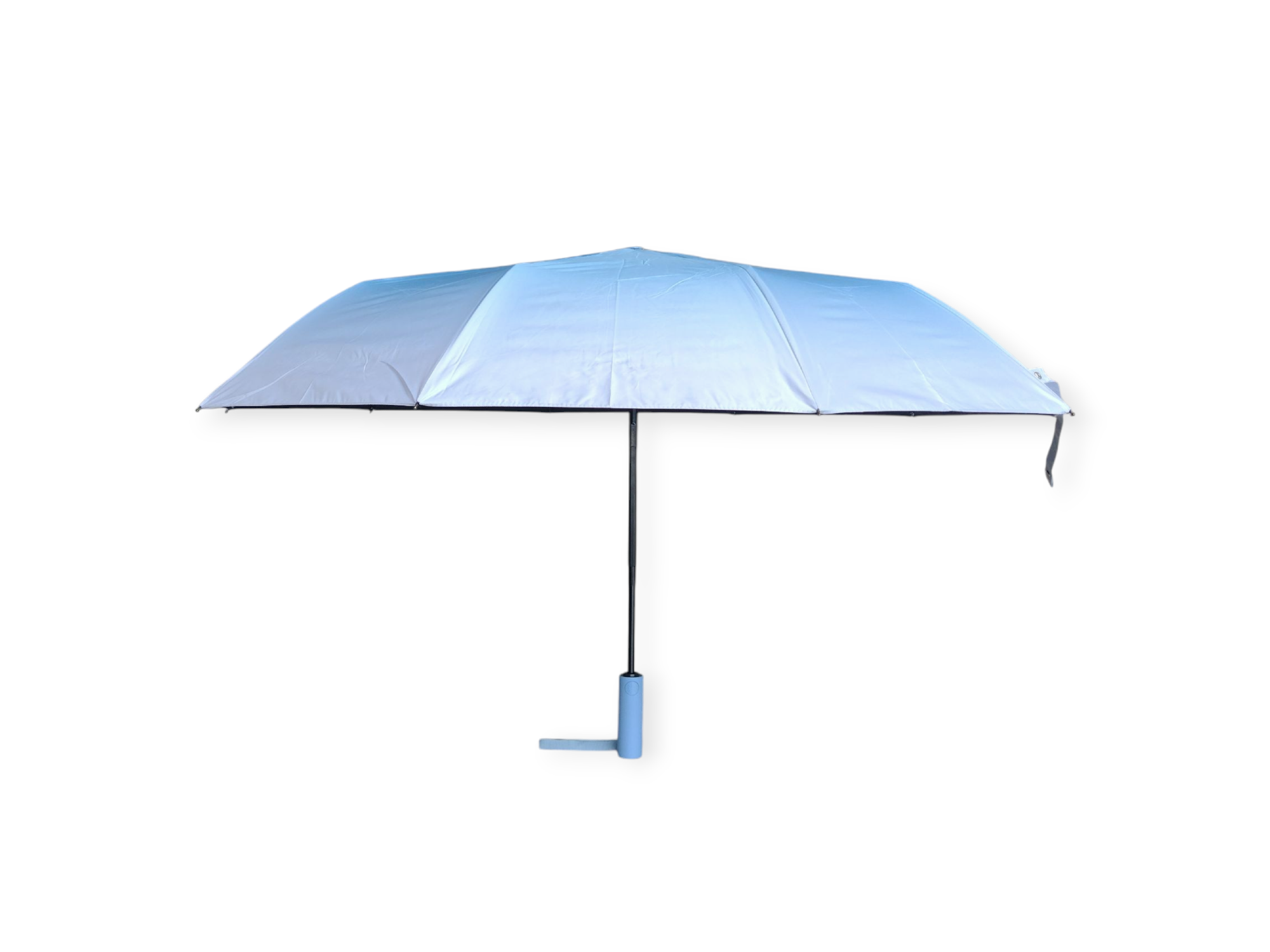 Paraguas Automático Reforzado 10 Varillas Uv50+ Color Celeste