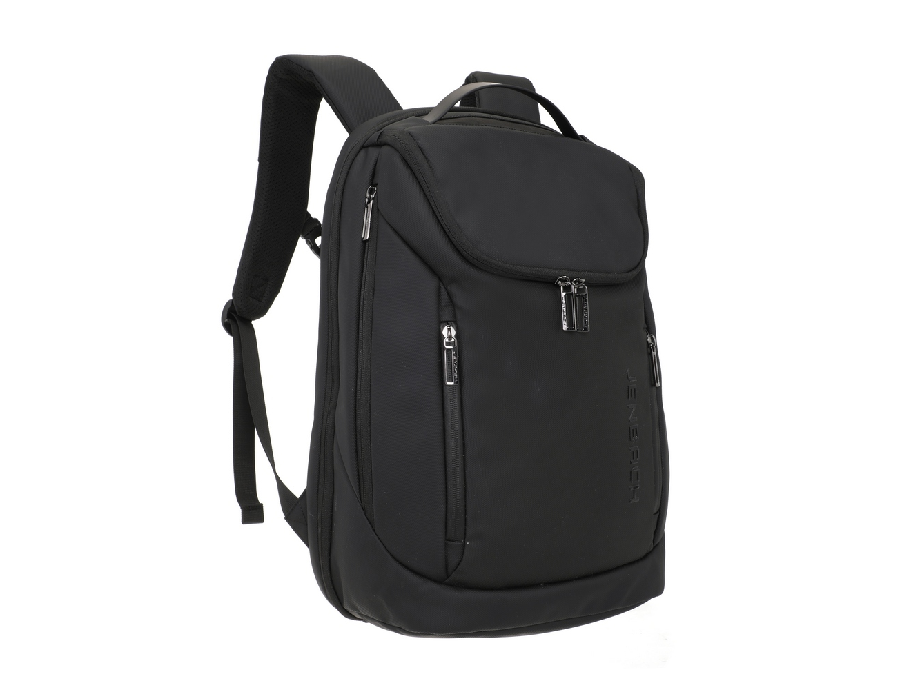Mochila Porta Notebook Jenbach. Cierre Circular. Cable Usb. Art 546
