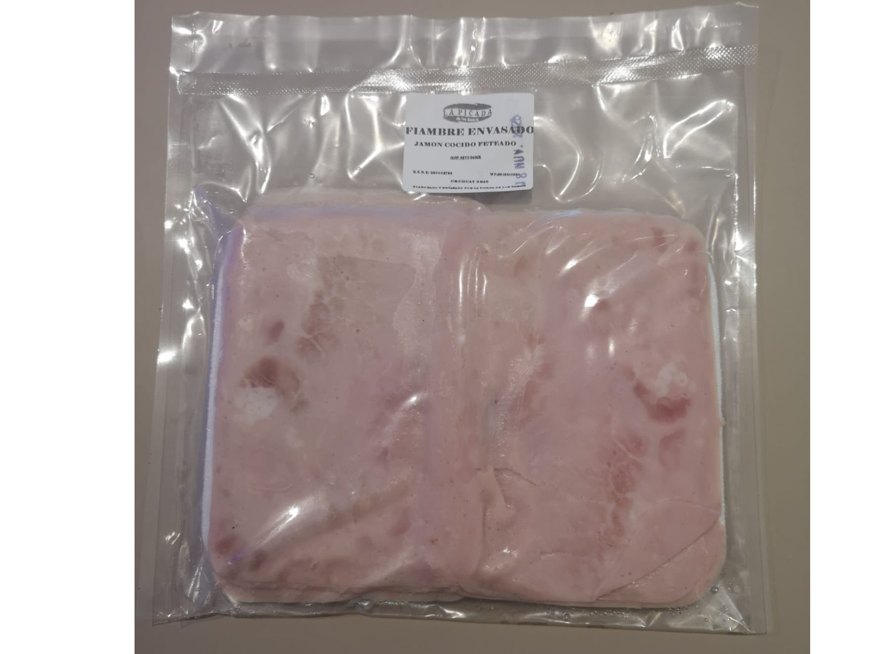 JAMON COCIDO FETEADO