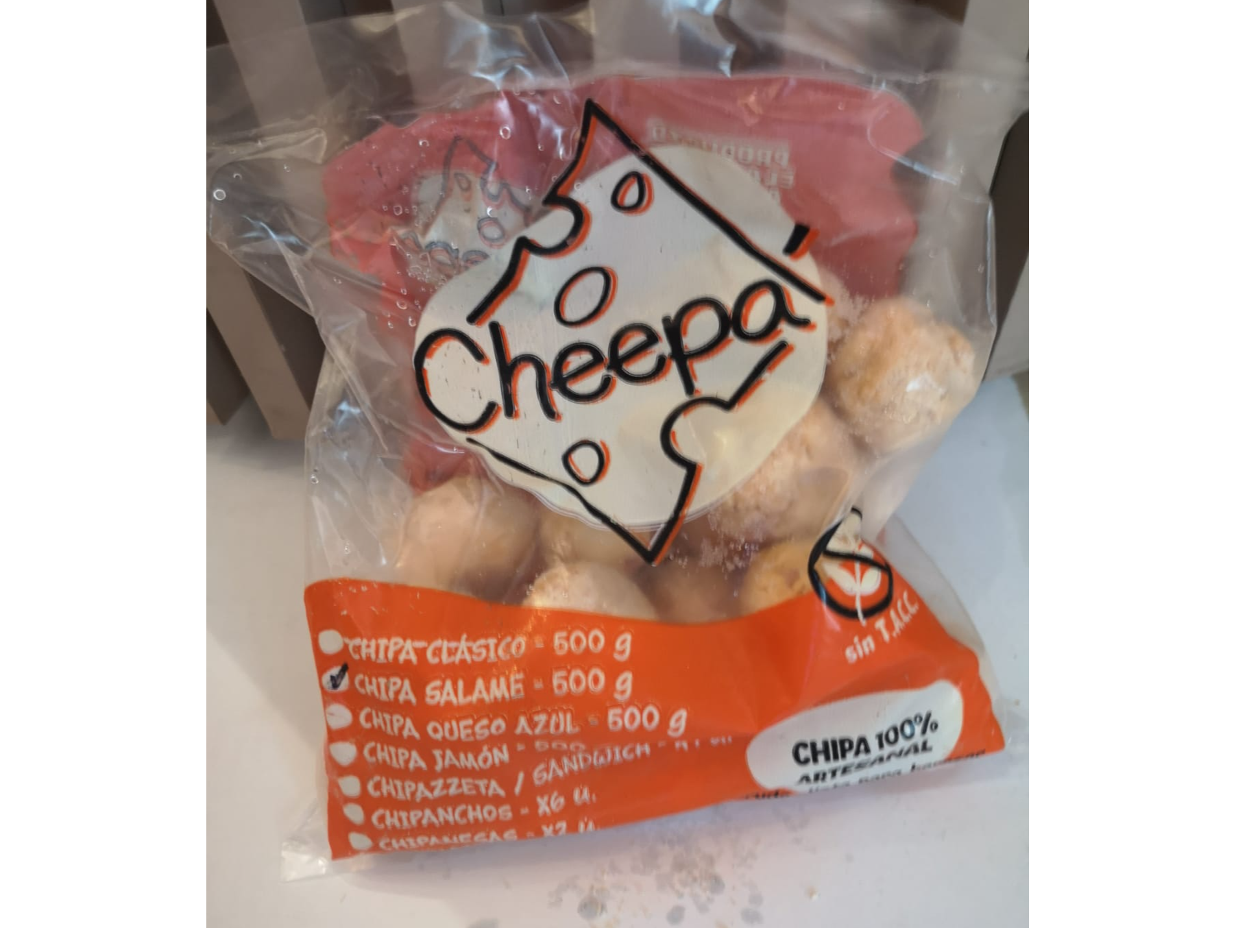 CHIPA SABOR SALAME por 500g