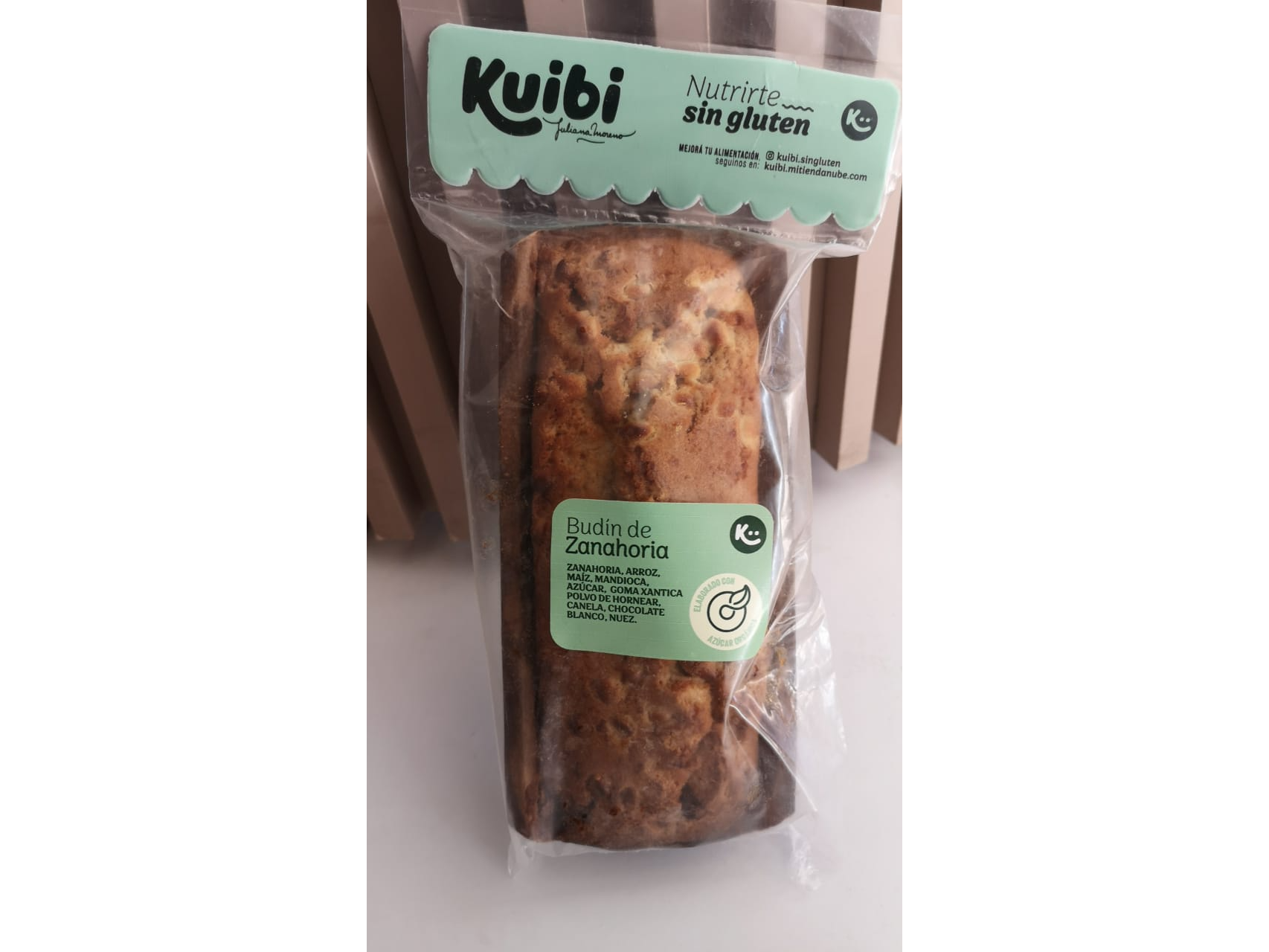 Budin de Zanahoria sin gluten