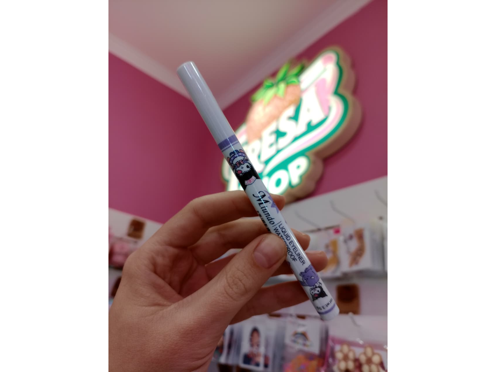 DELINEADOR EN FIBRA BLANCO