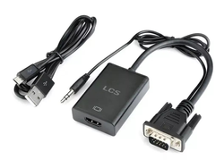 CONVERSOR VGA A HDMI activo