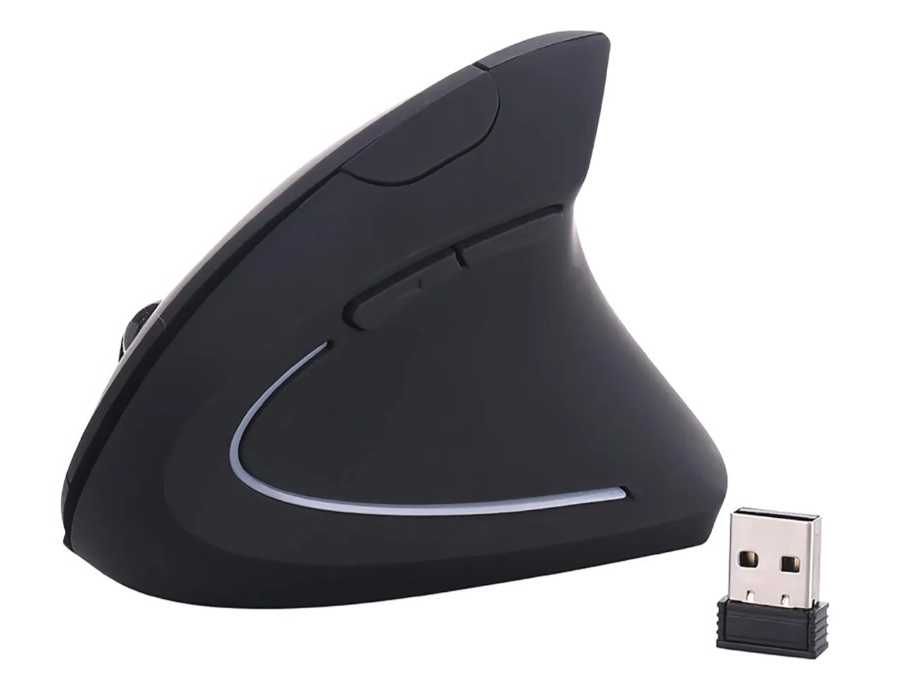 Mouse inalambrico vertical