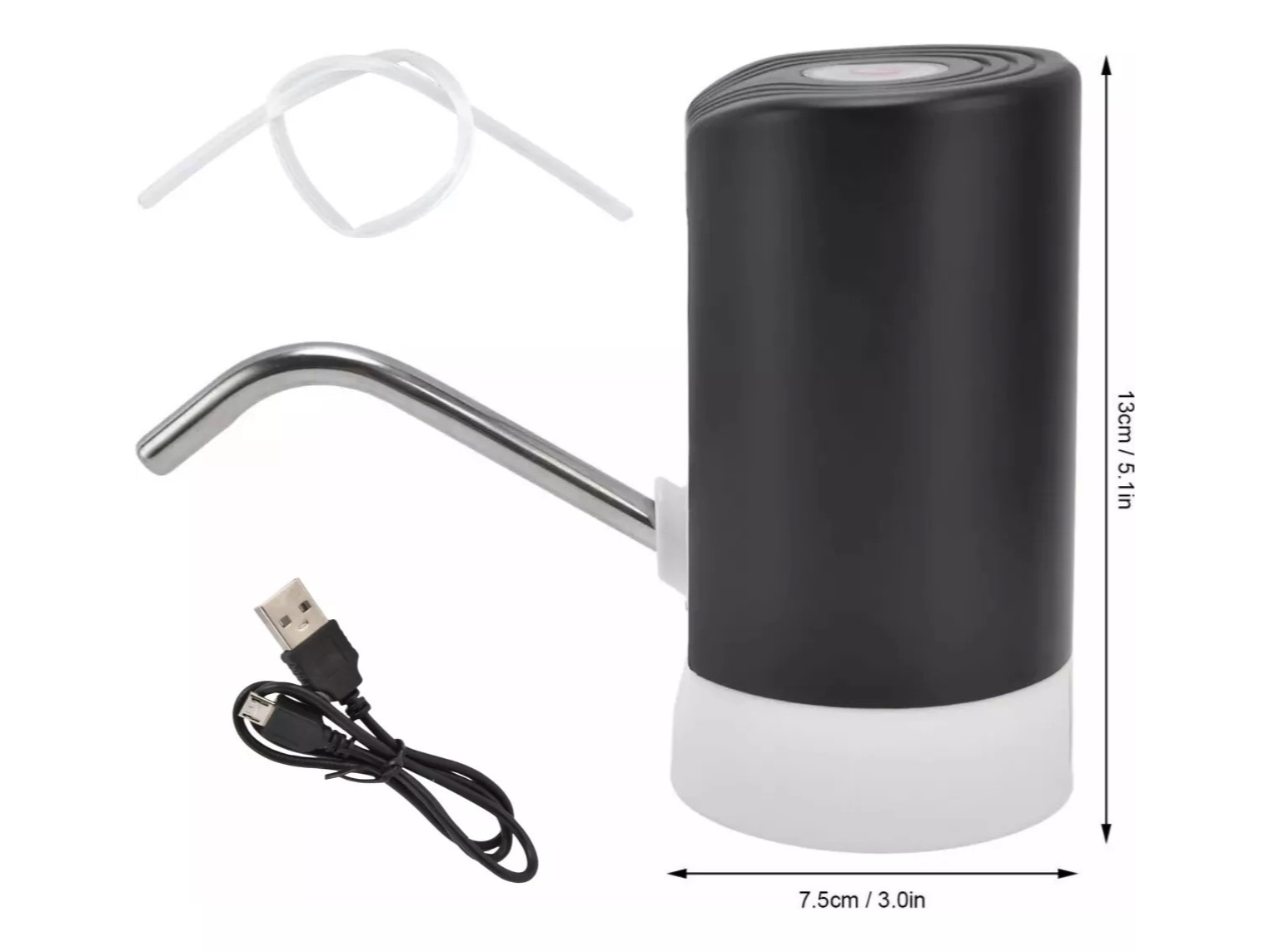 DISPENSADOR DE AGUA PORTÁTIL RECARGABLE