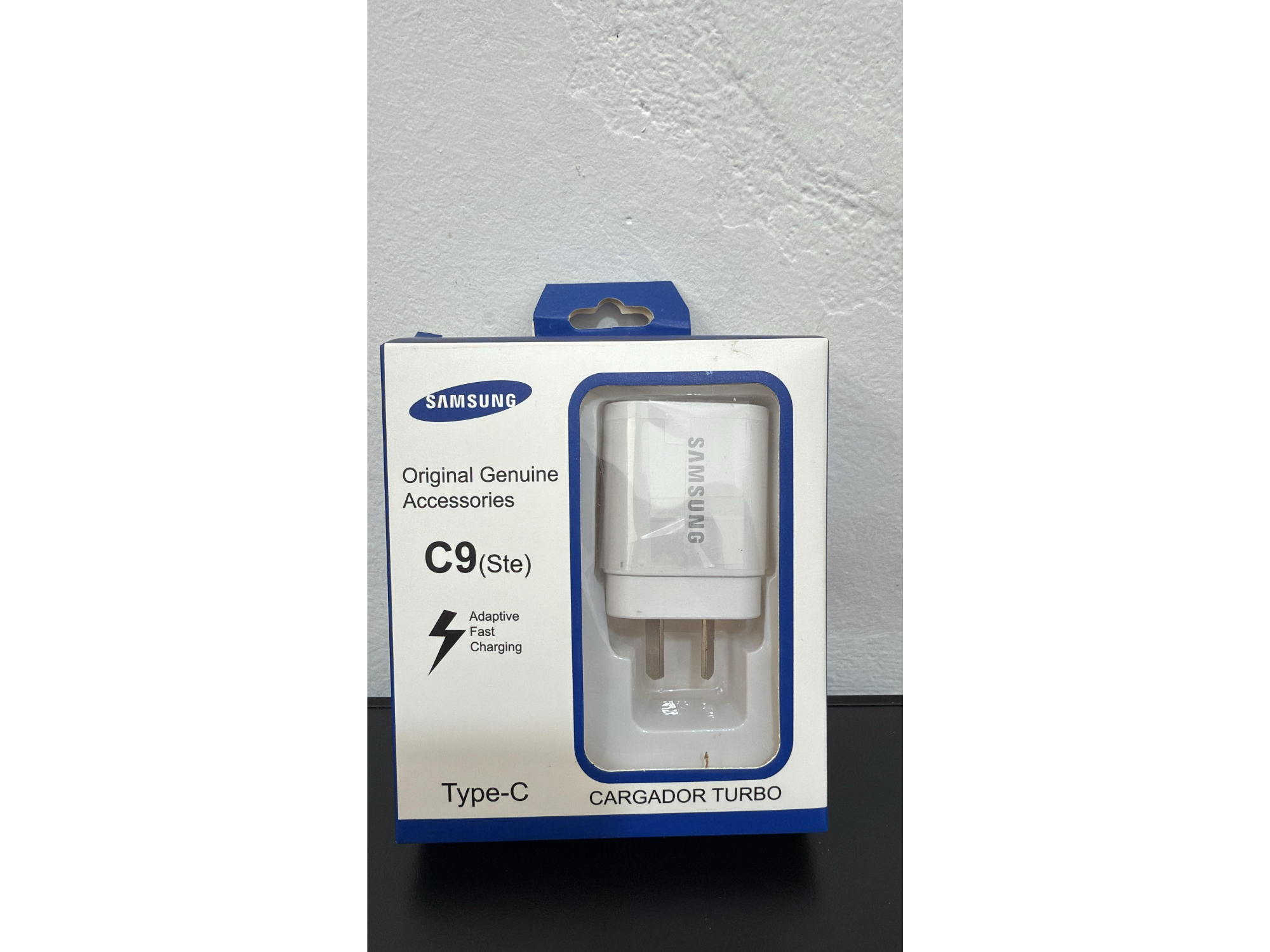 Cargador Samsung  usb A + cable tipo C