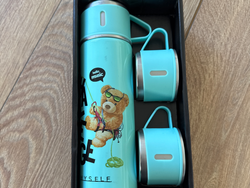 SET DE TERMO CON TAZAS ANIMADO AQUA