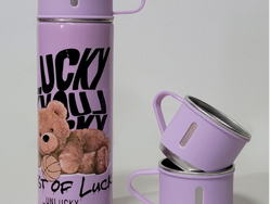 SET DE TERMO CON TAZAS ANIMADO VIOLETA