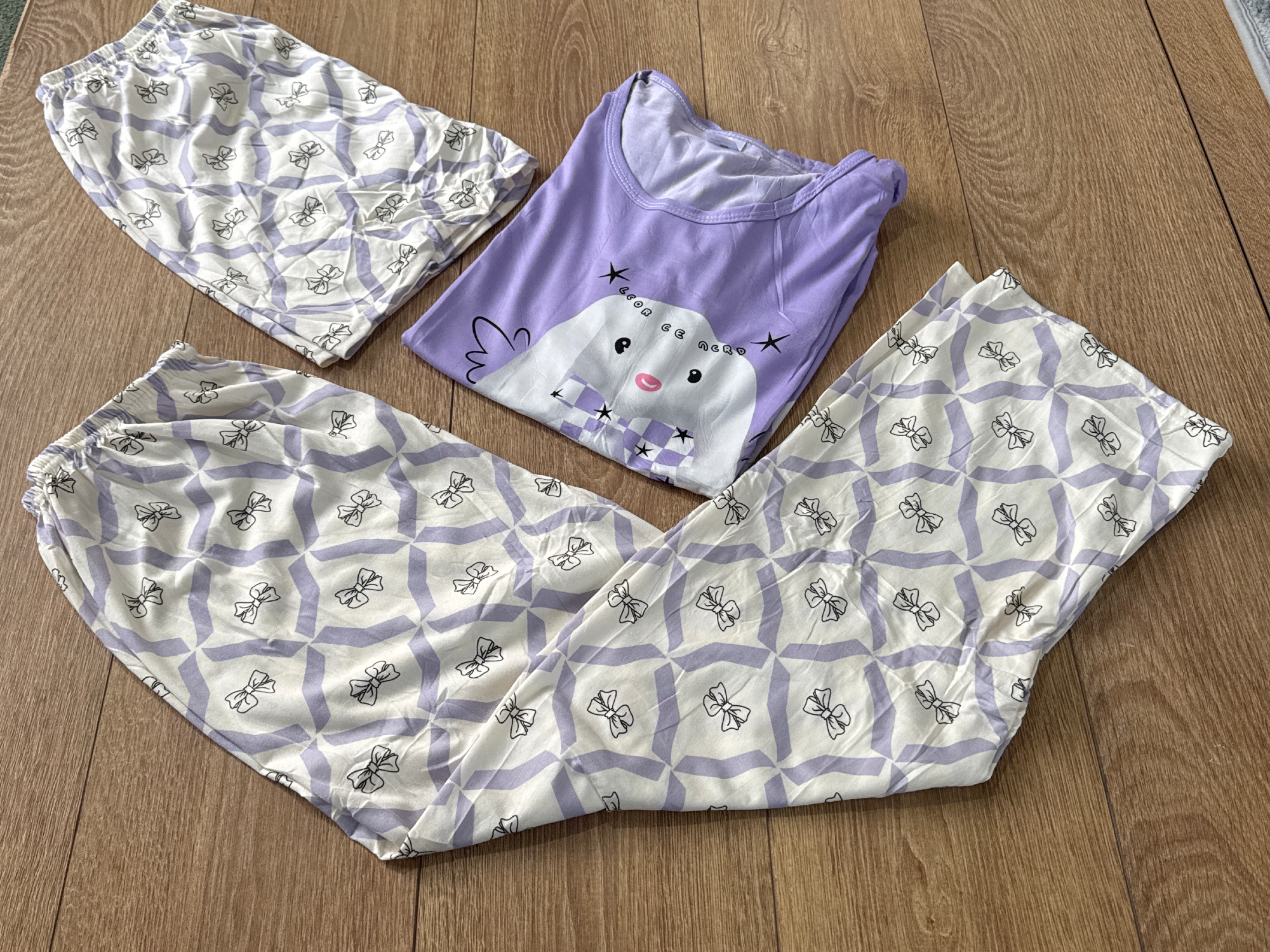 PIJAMA 3 PIEZAS MOÑO