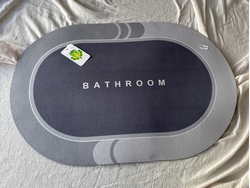 ALFOMBRA BATHROOM GRIS