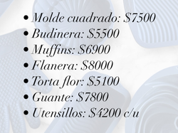 PIEZAS INDIVIDUALES SILICONA