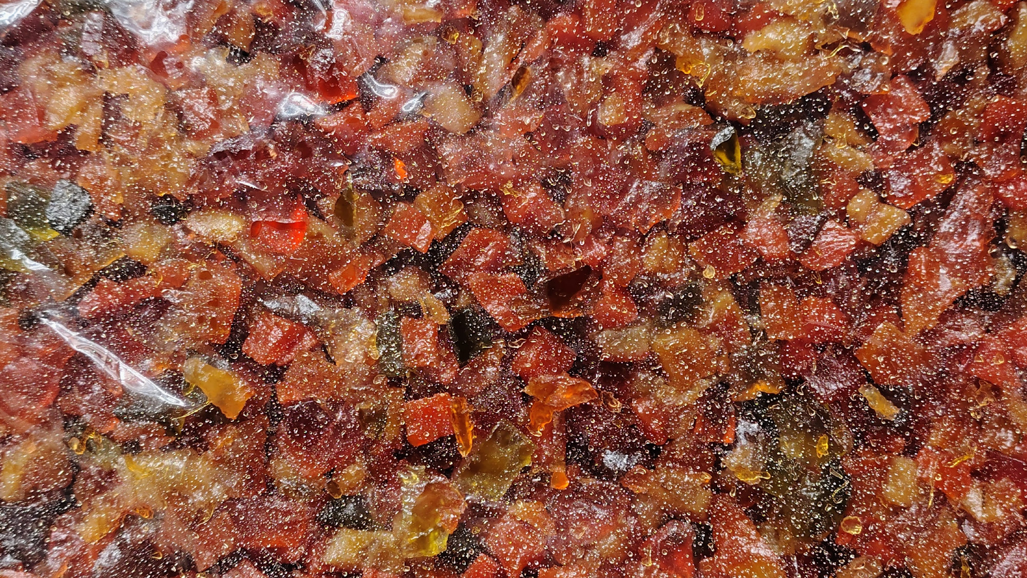 Frutas confitadas o abrillantadas