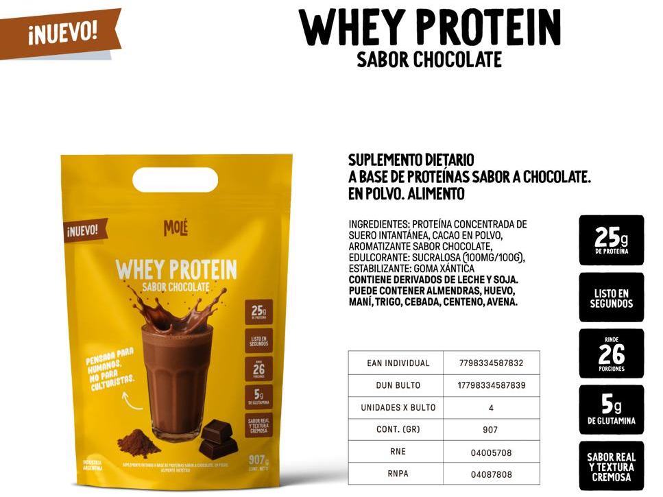 Proteína MOLE chocolate