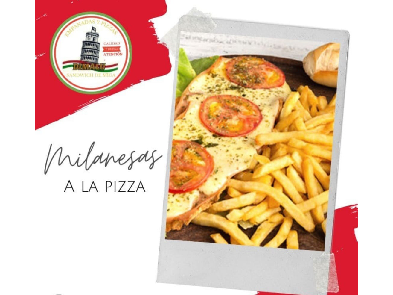 A la pizza de Dimalu Empanadas y Pizzas