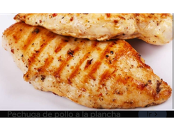 Sabado 15. Pollo a la Plancha C/Ensalada(tomate,zanahoria ,huevo)