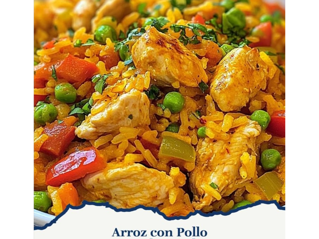 Martes 8.  Guiso de Arroz con Pollo
