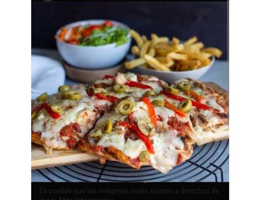 Viernes 10.  Pollo deshuesado a la Pizza C/Fritas