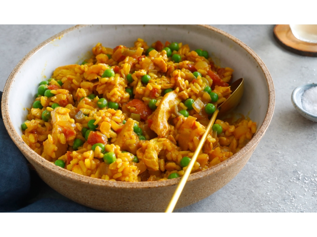 Martes 14. Risotto de Pollo