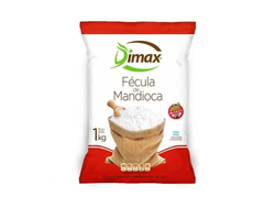 Fécula de mandioca Dimax 1kg.