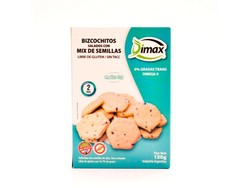 Bizcochos salados con mix de semilla Dimax