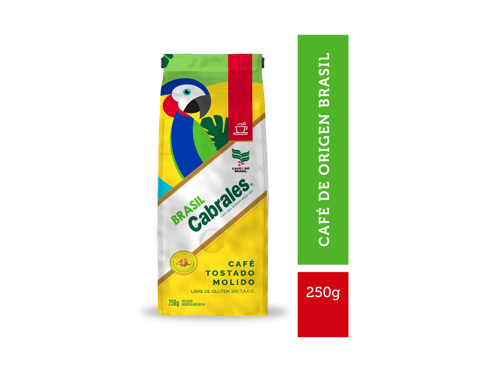 Café Cabrales Molido Brasil 250gr