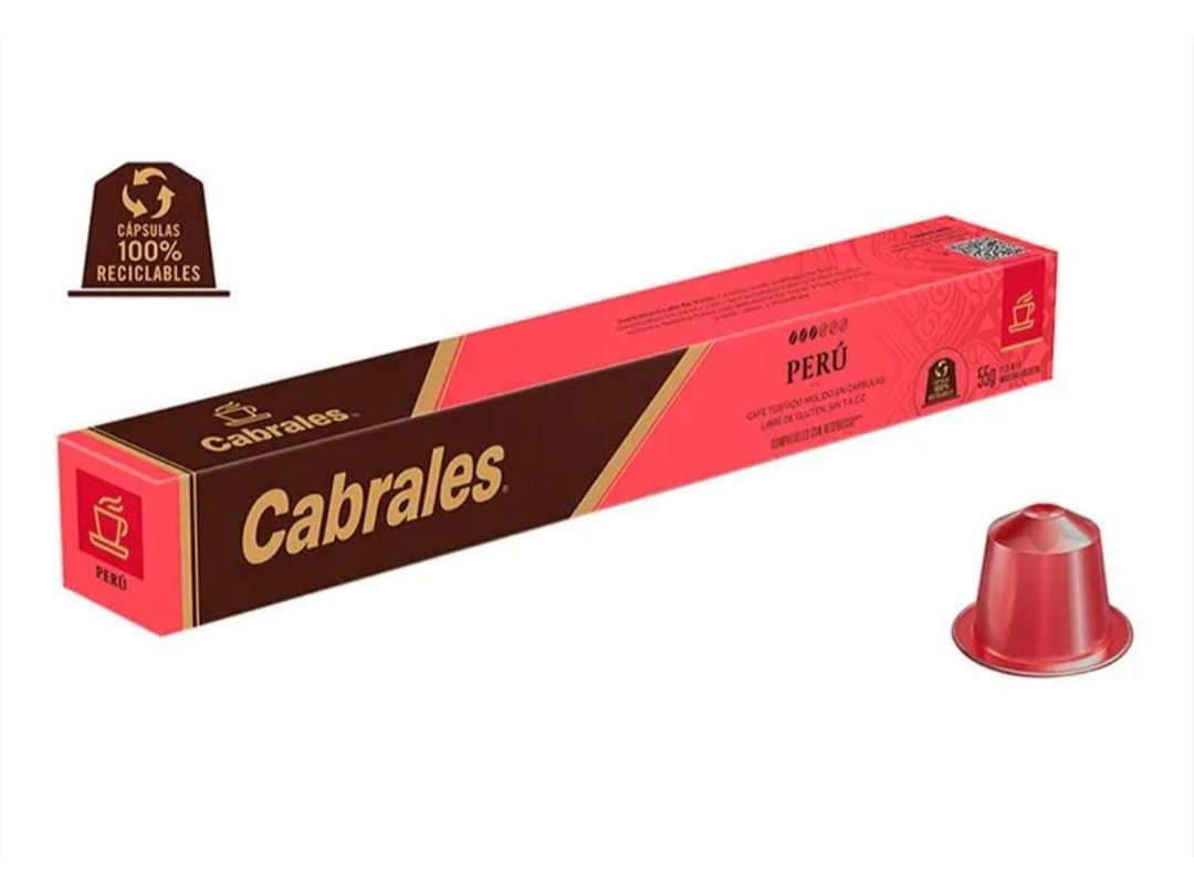 Café En Cápsula Cabrales Perú x10u